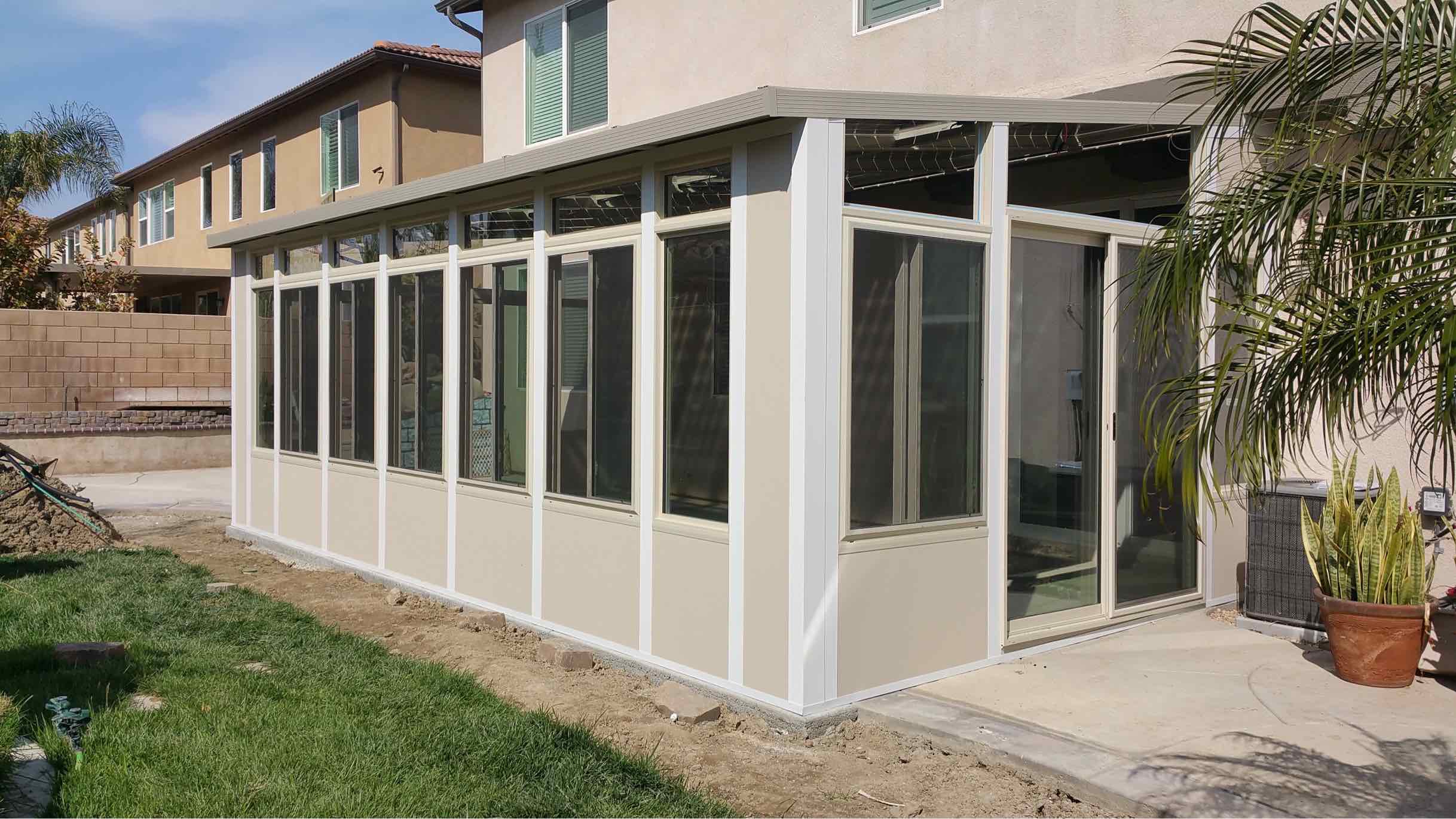 Custom Sunroom by California Doors and Windows Patio Enclosure Specialist